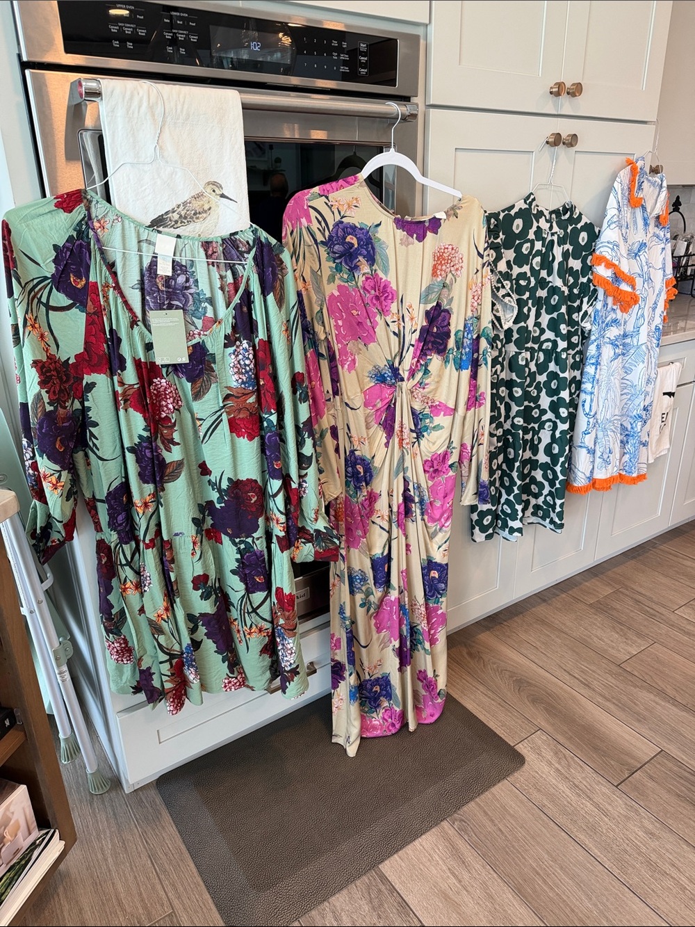 (4)Bundle of Dresses- 2, H&M Floral Dress es and 2 Non Branded